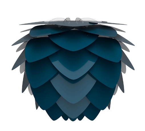 Плафон Aluvia mini petrol blue Umage, 40х30 см.