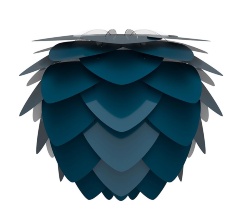 Плафон Aluvia mini petrol blue Umage, 40х30 см.