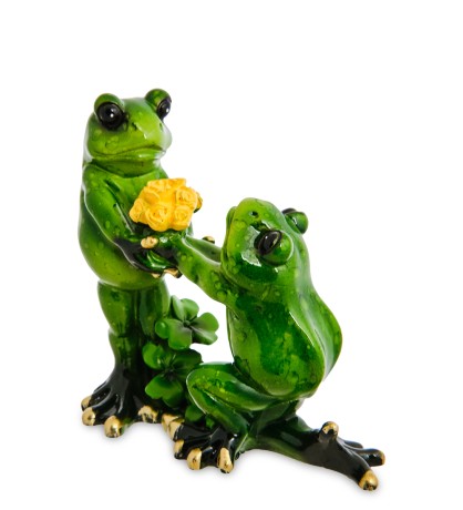 MN- 90 Фигурка "Пара лягушек - я вас люблю"