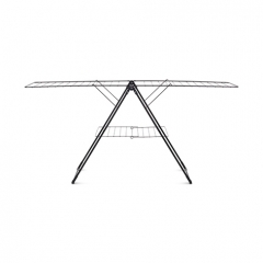 Сушилка для белья напольная (20 м навески), с мешком для прищепок, Черный Brabantia