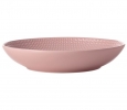 Тарелка суповая Corallo, розовая, 21,5 см. Casa Domani