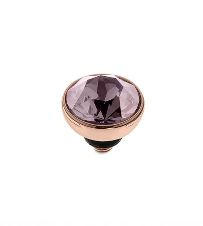 Шарм Bottone Light Amethyst 8 мм. 680135 V/RG Qudo