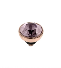 Шарм Bottone Light Amethyst 8 мм. 680135 V/RG Qudo