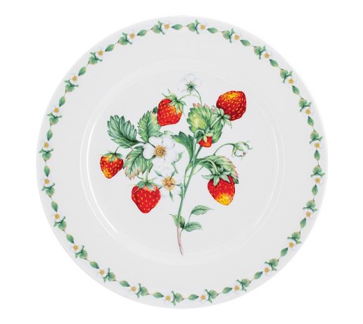 Обеденный сервиз Земляничная поляна, 21 предмет, 6 персон Emily