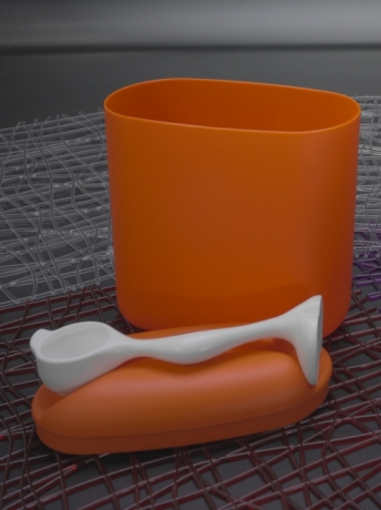 Контейнер д/хранения продуктов HOT STUFF Koziol, оранжевый