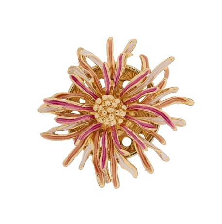 Брошь Астра XZ1060.7 R/G Shadore