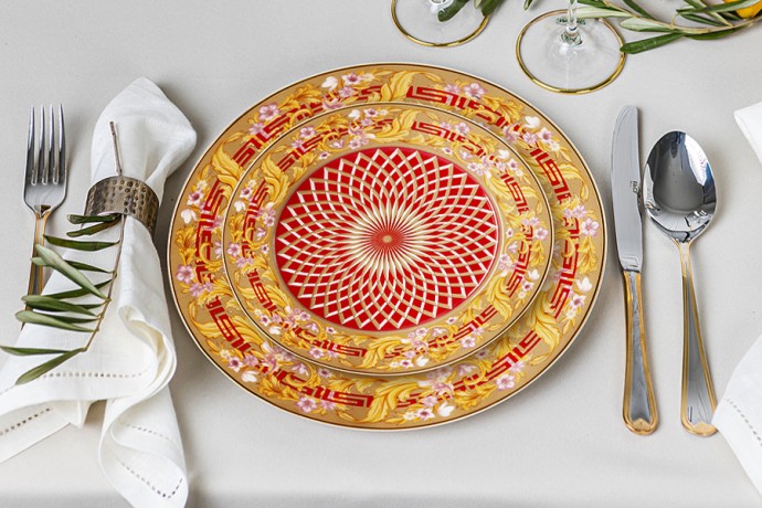 Чайный сервиз Аурелия, 6 персон, 21 предмет Royal Crown