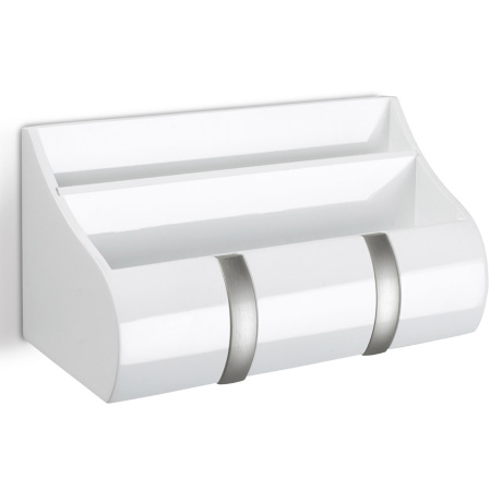 Полка-органайзер для прихожей Cubby, белая, Umbra