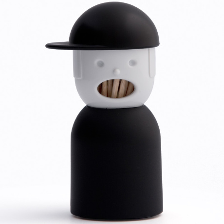 Держатель для зубочисток Picky Boy, черный, Qualy