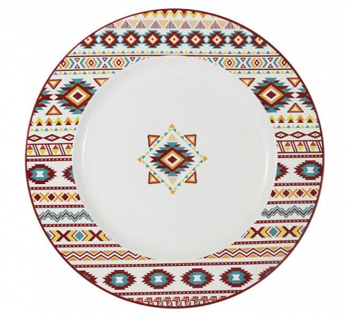 Тарелка обеденная Ацтека, 25 см. IMARI