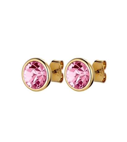 Пусеты DIA SG LIGHT ROSE Dyrberg Kern