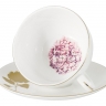 Чашка с блюдцем Гортензия, 250 мл. Emily