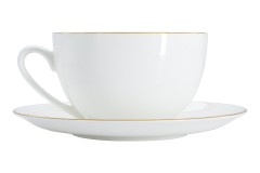 Чашка с блюдцем Гортензия, 250 мл. Emily