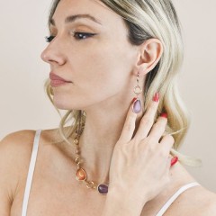 Серьги METALLO E CRISTALLO