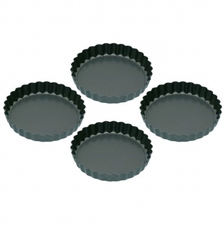 Набор из 4 мини-форм для выпечки, 10х1,7 см. Kitchen Craft