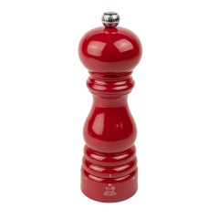 Мельница для перца, 18 см. цвет гранат, лак, дерево, Paris u'select Peugeot