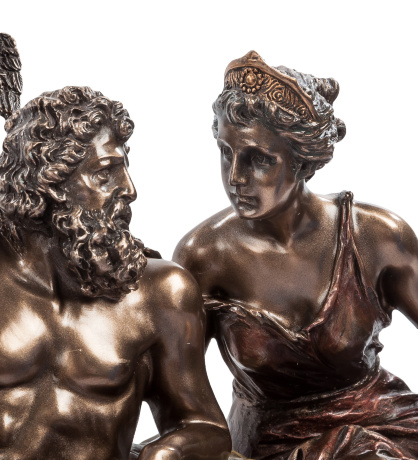 WS-646/ 1 Статуэтка "Зевс и Гера"