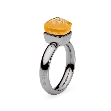 Кольцо Firenze sunflower 19 мм. 611435 BR/S Qudo