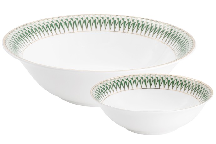 Обеденный сервиз Изумруд, 6 персон, 27 предметов Emily