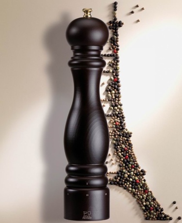 Мельница для соли Paris Peugeot, 22 см. шокалад