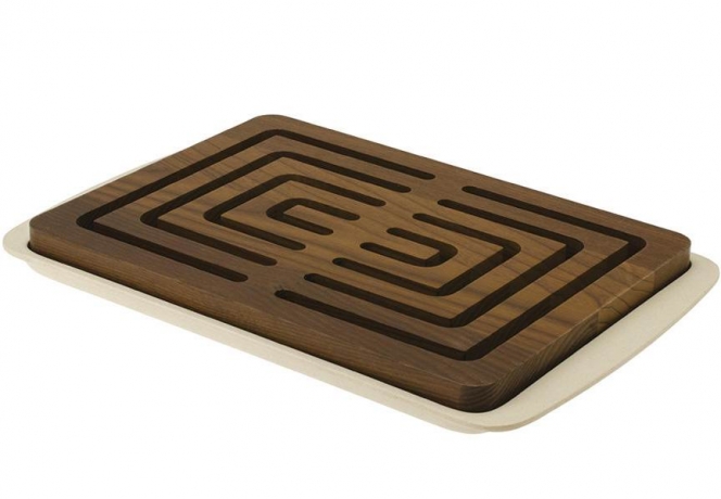 Разделочная доска для хлеба Legnoart, темное дерево