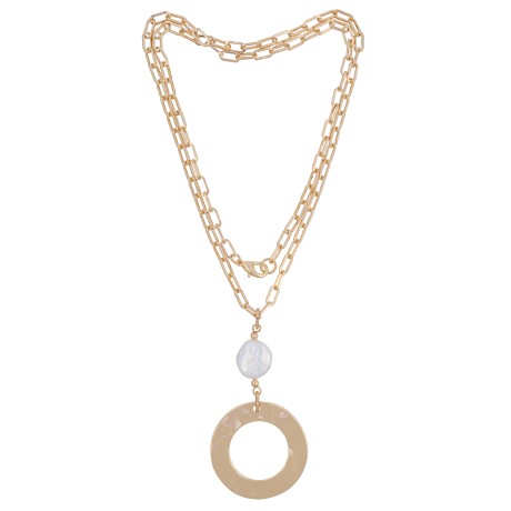 Колье Perle LN5107 BW/RG Fiore Luna