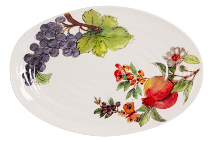 Блюдо овальное Tutti Frutti, 39х26 см. Home & Style
