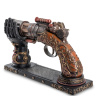 WS-284 Статуэтка в стиле Стимпанк "Револьвер" на подставке