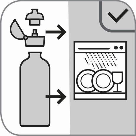 Термофляжка, 0,35 л. ISO2GO Астронавт, EMSA