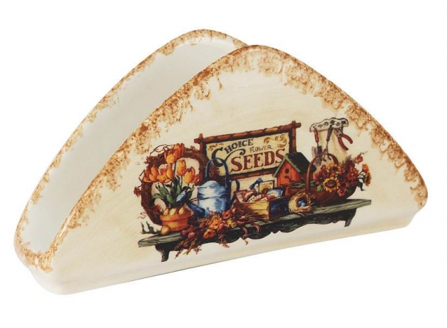 Салфетница Садовые цветы, 20.5х11 см. LCS