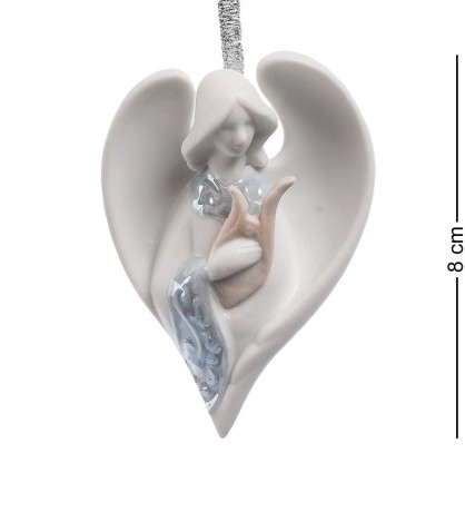 CMS-17/21 Фигурка подвесная "Ангел с арфой" (Pavone)