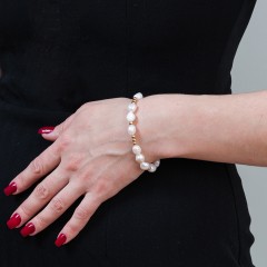 Браслет Perle LB5094 BW/RG Fiore Luna