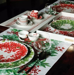 Блюдо сервировочное прямоугольное, 40х29 см. FIL ROUGE NODI Taitu