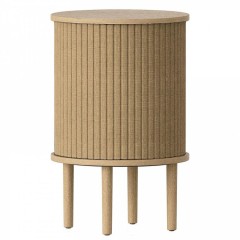 Приставная тумба Audacious Side table, oak, Sugar Brown, Ø38х59,3 см. Umage
