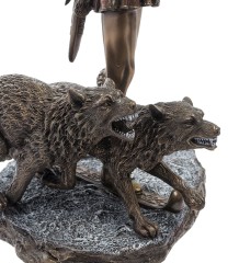 WS-577 Статуэтка "Скади - богиня охоты, зимы и гор"