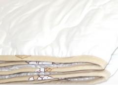 Одеяло легкое для детей до 3 лет  &quot;Нежный ангелочек&quot;, 100х150 см. с хлопковым волокном, Natures