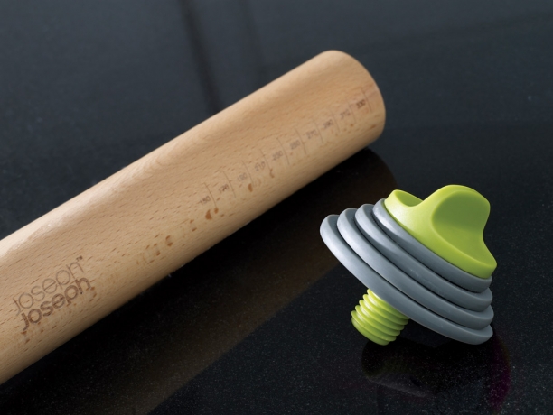 Скалка регулируемая зеленая