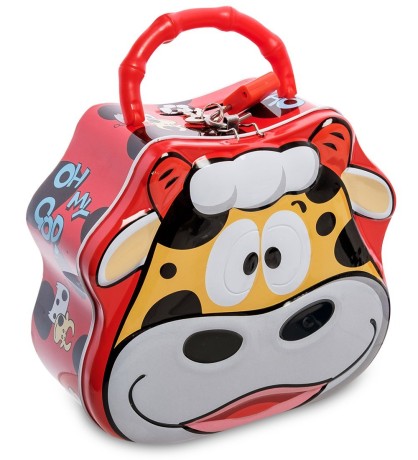 BX- 41/1 Металлическая копилка "Коровка"