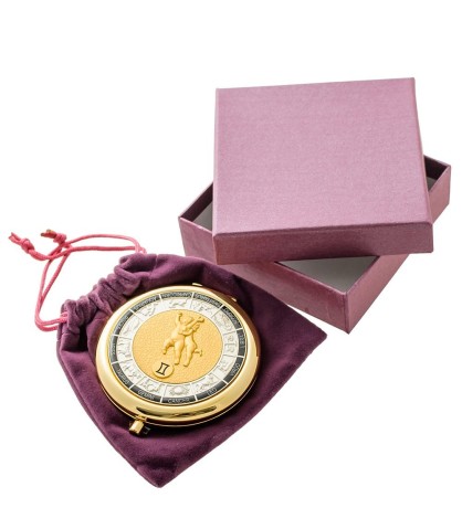 WIN- 01- 9 Зеркало зол. "Знак Зодиака - Близнецы"