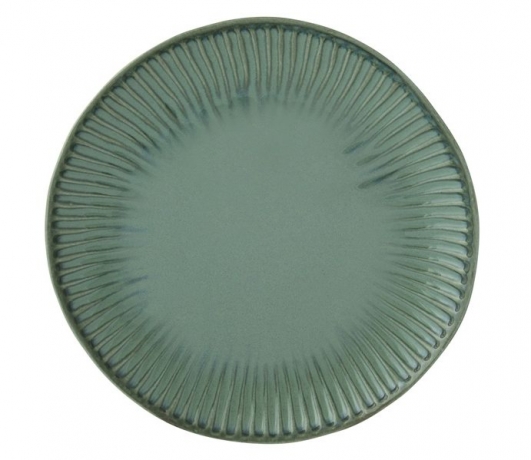 Тарелка обеденная Gallery (зелёная), 26 см. Easy Life