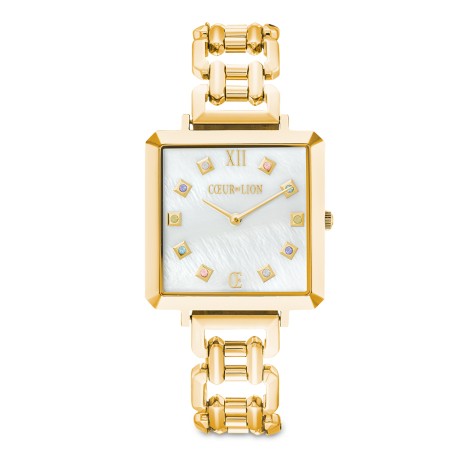 Часы Gold-Mother of pearl Coeur de Lion