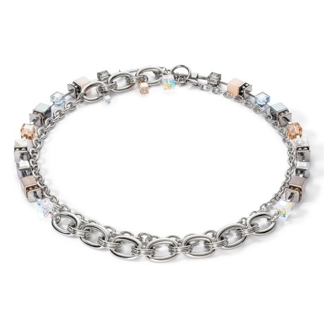 Колье Grey-Beige