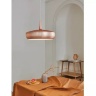 Плафон Clava Dine Brushed Copper, 43х28 см. Umage