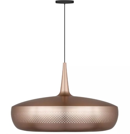 Плафон Clava Dine Brushed Copper, 43х28 см. Umage