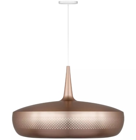Плафон Clava Dine Brushed Copper, 43х28 см. Umage