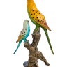 MN- 92 Фигурка "Пара волнистых попугаев"