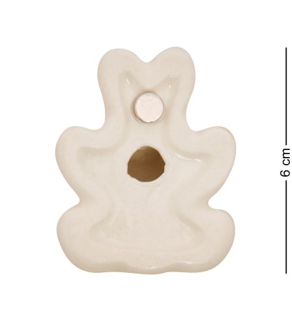 ГЛ- 861 Магнит "Заяц" цв. (Гжельский фарфор)