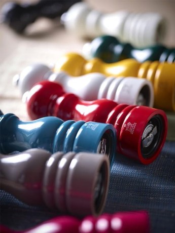 Мельница для соли, 18 см. цвет гранат, лак, дерево, Paris u'select Peugeot