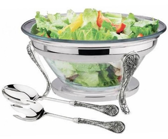 Салатник с ложкой и вилкой "Британи" Regent