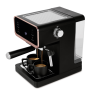 Кофеварка цифровая эспрессо, 3 в 1, электрическая, Berlinger Haus, black/rose gold, черный